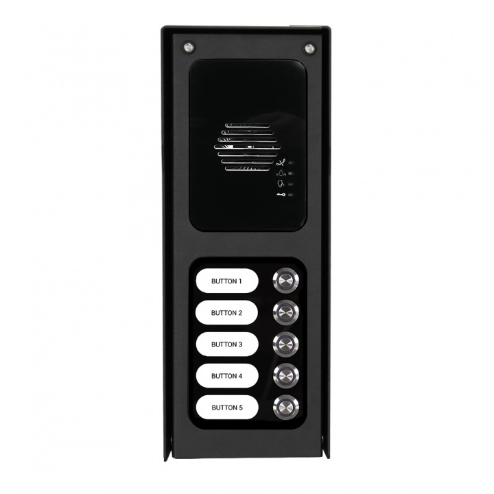 Interphone immeuble - Interphone GSM 5 boutons